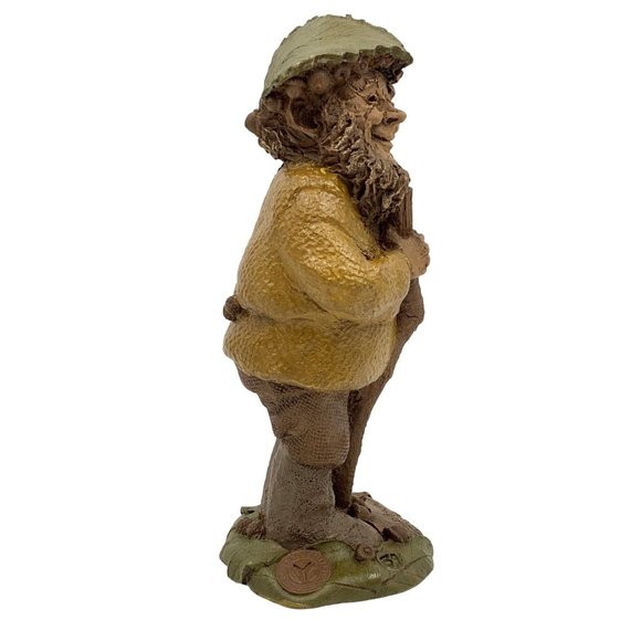 Tom Clark Gnome SHADRACH Figurine #39 Bible Book of Daniel Hiking Stick 1984 COA - Picture 3 of 7